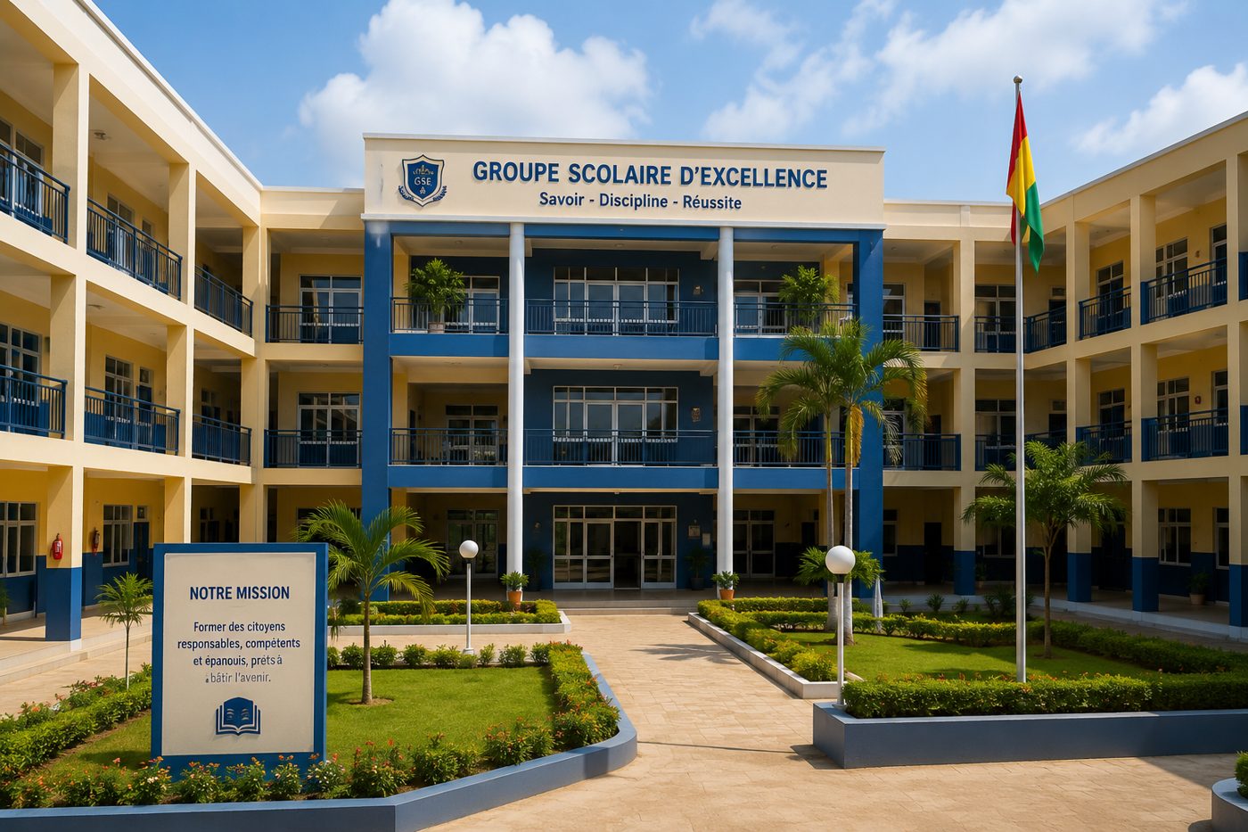 Bâtiment principal — Groupe Scolaire d'Excellence